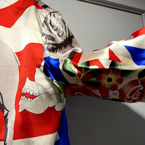 UNIQUE BRAND NEW Amal Guessous A&G PREMIUM Silk/Wool/Cashmere Jacket (M) *RARE* - Picture 10 of 12